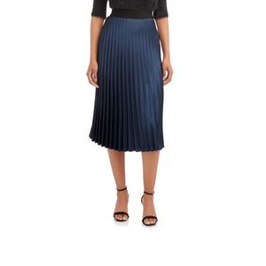 Royal blue Pleated skirt
